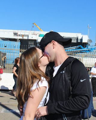 Devin and Nichole reunited after first deployment